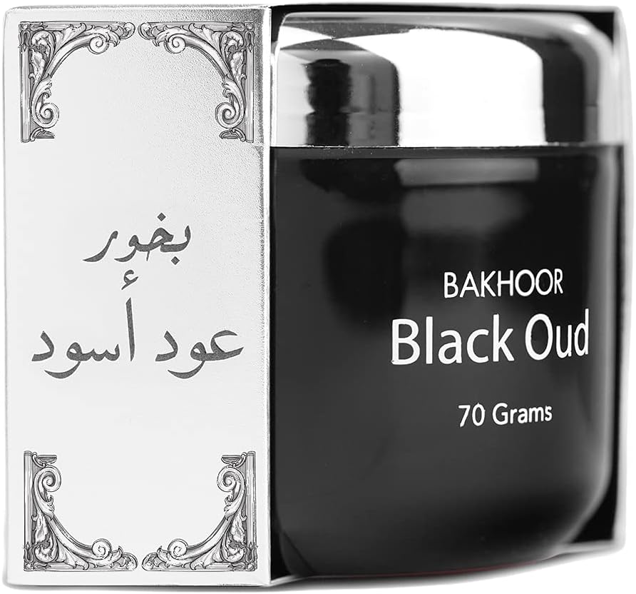 Hamidi Black Oud 100% Pure Oriental Bakhoor 70g, Arabic Incense, Home Fragrances, Use With Burner Or Charcoal, Relax feeling, Refreshing, Use Every where