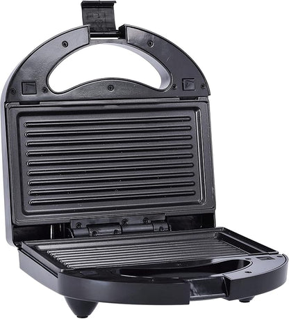 3-in-1 Multiplate Sandwich Maker 3 in 1 Multiplate Sandwich Maker – Sandwich, Waffle & Grill Toaster | Non-Stick Electric Breakfast Maker