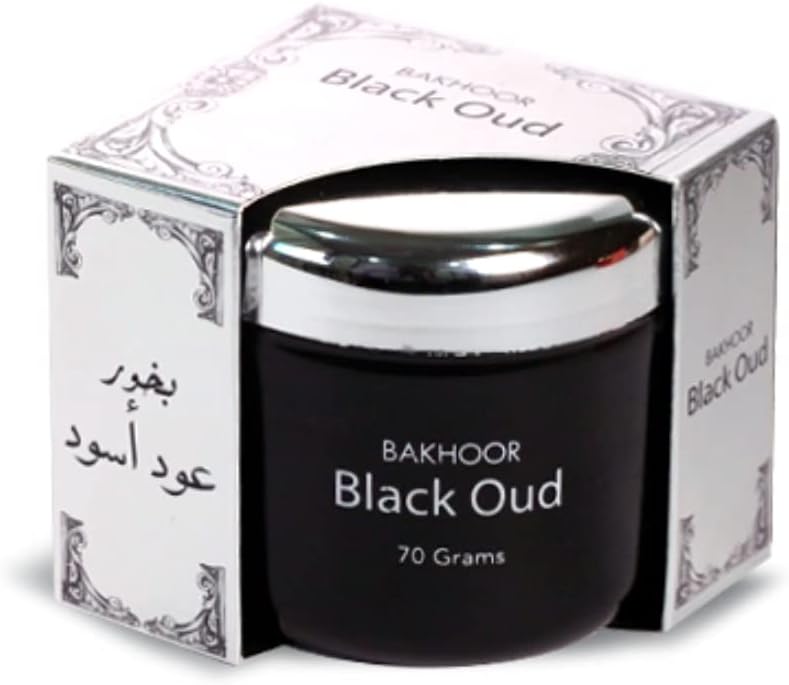 Hamidi Black Oud 100% Pure Oriental Bakhoor 70g, Arabic Incense, Home Fragrances, Use With Burner Or Charcoal, Relax feeling, Refreshing, Use Every where