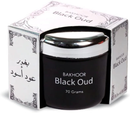Hamidi Black Oud 100% Pure Oriental Bakhoor 70g, Arabic Incense, Home Fragrances, Use With Burner Or Charcoal, Relax feeling, Refreshing, Use Every where