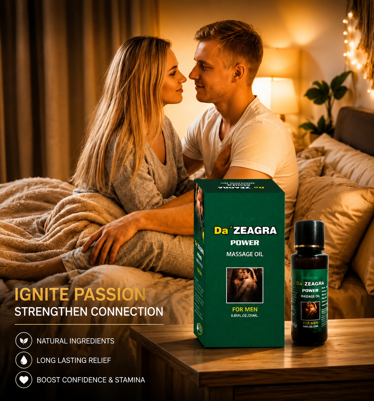 Da' ZEAGRA Power Massage Oil