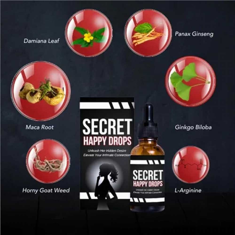 Happy Drops – Daily Wellness Support for Mood, Energy & Balance