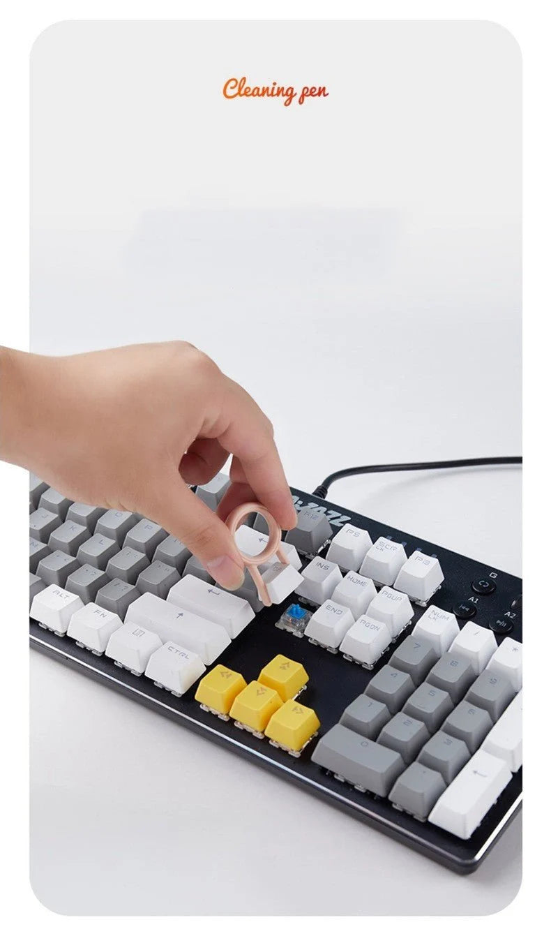 7-in-1 Laptop Cleaning Kit – Keyboard, Screen, Earbuds & Phone Cleaning Brush Set